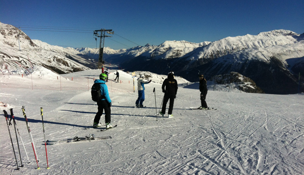 UPS Ski-cool in St Moritz