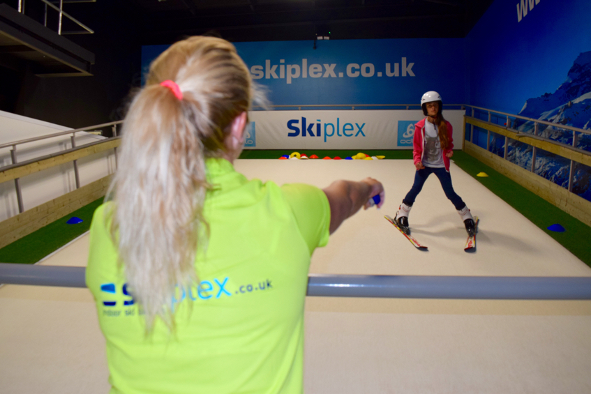 Shelly - ski instructor at Skiplex Basingstoke